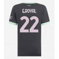 Dres AC Milan Emerson Royal #22 Tretina pre Ženy 2024-25 Krátky Rukáv